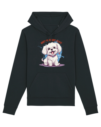 WHAT? ME BE BAD? NEVER! - Bichon Black