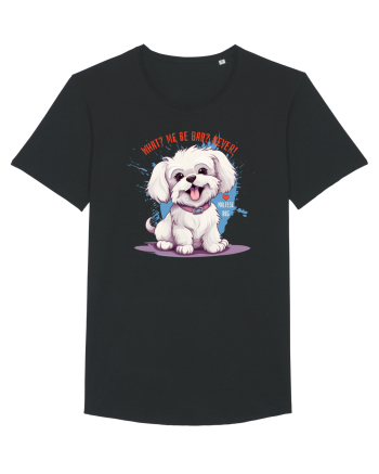 WHAT? ME BE BAD? NEVER! - Bichon Black