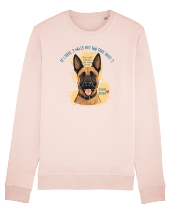 IF I HAVE 3 BALLS - Malinois Belgian Candy Pink