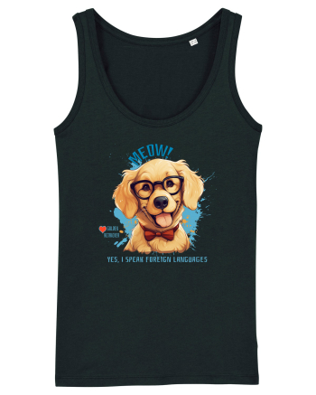 MEOW! YES, I SPEAK FOREIGN LANGUAGES - Retriever Black
