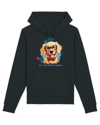 MEOW! YES, I SPEAK FOREIGN LANGUAGES - Retriever Black