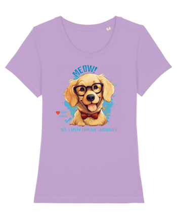 MEOW! YES, I SPEAK FOREIGN LANGUAGES - Retriever Lavender Dawn