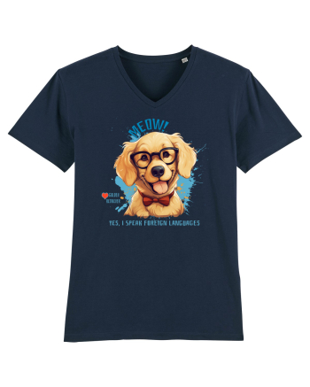 MEOW! YES, I SPEAK FOREIGN LANGUAGES - Retriever French Navy