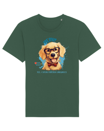 MEOW! YES, I SPEAK FOREIGN LANGUAGES - Retriever Bottle Green