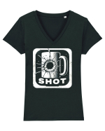 Mug Shot Tricou mânecă scurtă guler V Damă Evoker