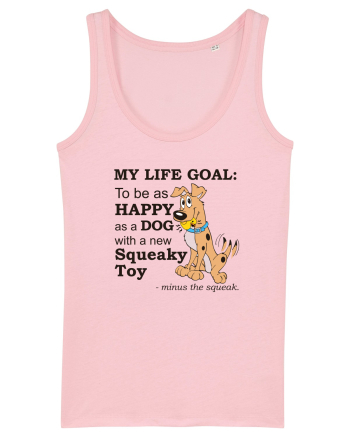 Happy Dog Cotton Pink