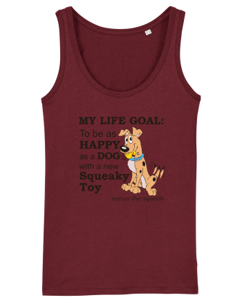 Happy Dog Burgundy