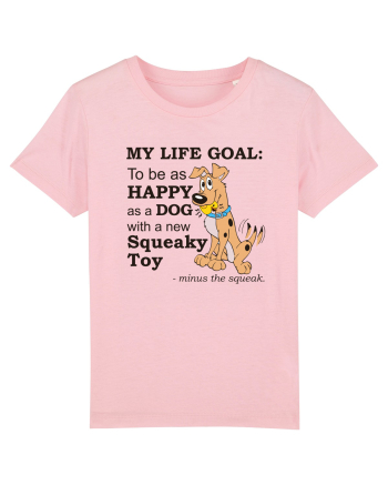 Happy Dog Cotton Pink