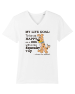 Happy Dog Tricou mânecă scurtă guler V Bărbat Presenter