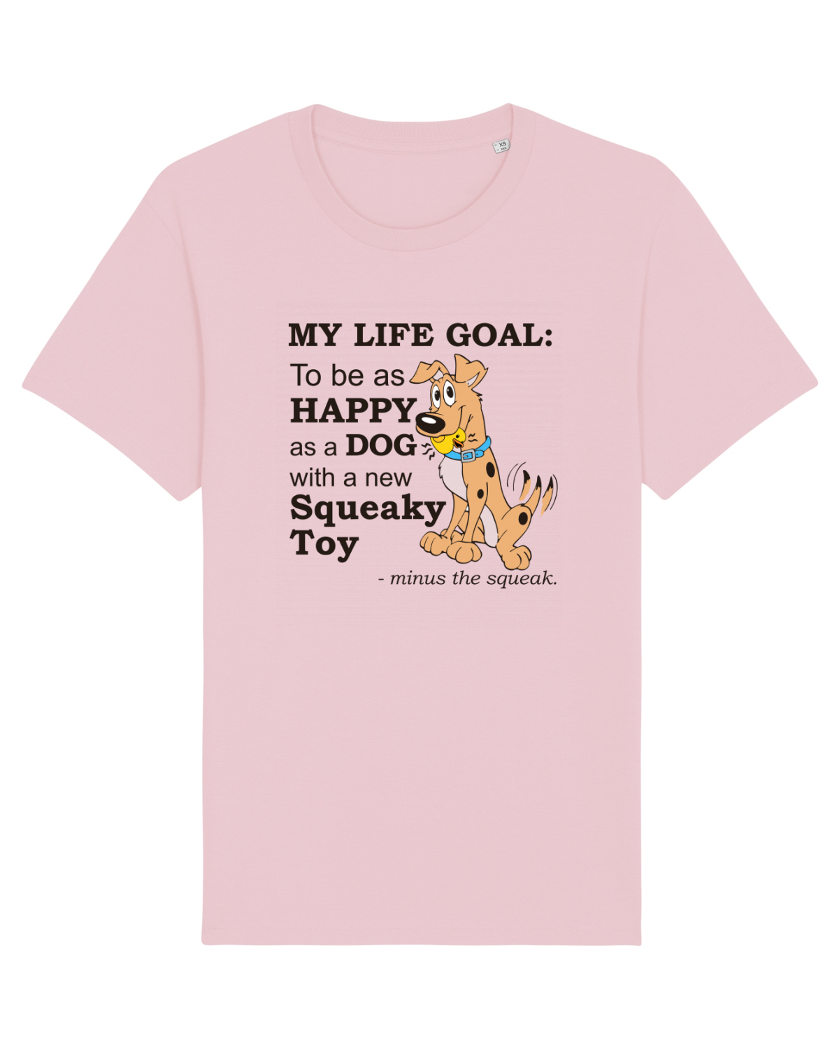 Tricou mânecă scurtă Unisex Rocker Cotton Pink