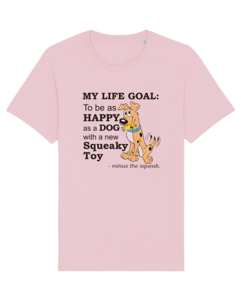 Happy Dog Cotton Pink