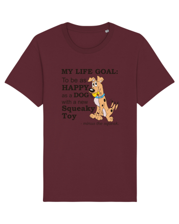 Happy Dog Burgundy