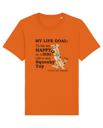 Happy Dog Bright Orange