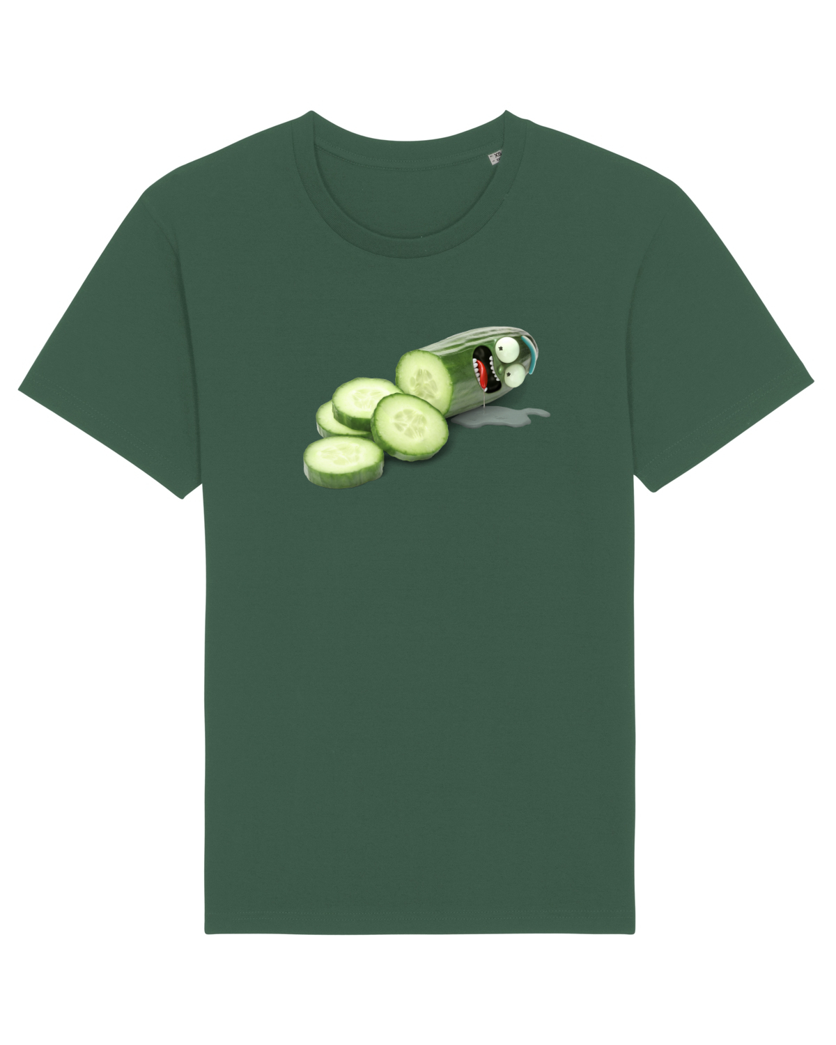 Tricou mânecă scurtă Unisex Rocker Bottle Green