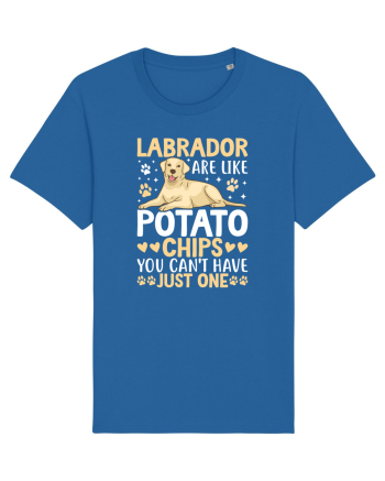 Labrador Are Like Potato Chips You Can't Have Just One Royal Blue