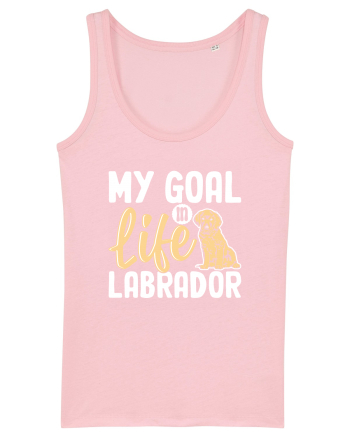 My Goal In Life Labrador Cotton Pink