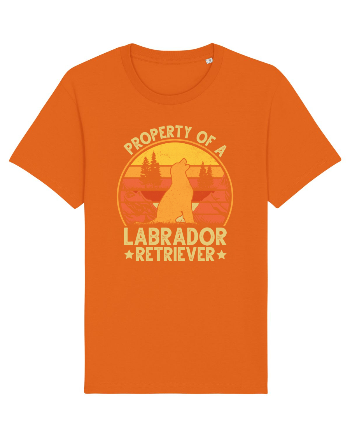 Tricou mânecă scurtă Unisex Rocker Bright Orange