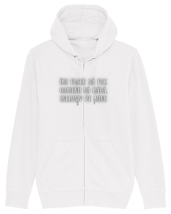 TRICOU - FAC OAMENII SĂ RÂDĂ White