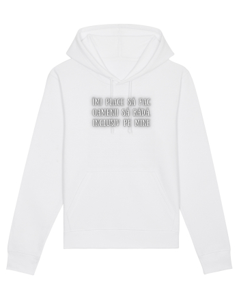 TRICOU - FAC OAMENII SĂ RÂDĂ White