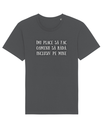 TRICOU - FAC OAMENII SĂ RÂDĂ Anthracite