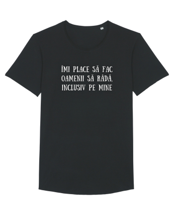 TRICOU - FAC OAMENII SĂ RÂDĂ Black