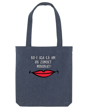 TRICOU - ZÂMBET MINUNAT Midnight Blue