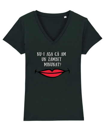 TRICOU - ZÂMBET MINUNAT Black