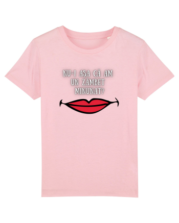 TRICOU - ZÂMBET MINUNAT Cotton Pink