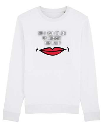 TRICOU - ZÂMBET MINUNAT White