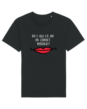 TRICOU - ZÂMBET MINUNAT Black
