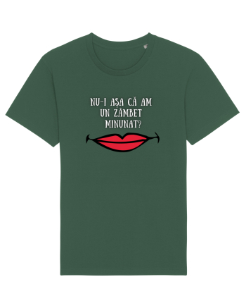 TRICOU - ZÂMBET MINUNAT Bottle Green