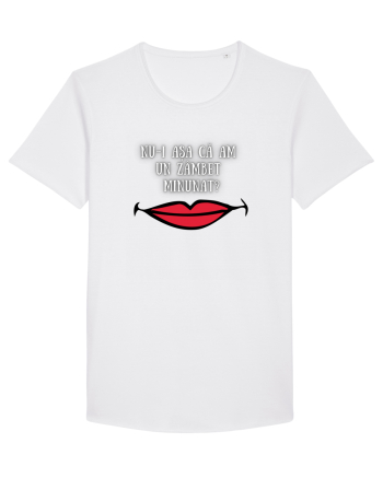 TRICOU - ZÂMBET MINUNAT White