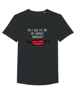 TRICOU - ZÂMBET MINUNAT Tricou mânecă scurtă guler larg Bărbat Skater