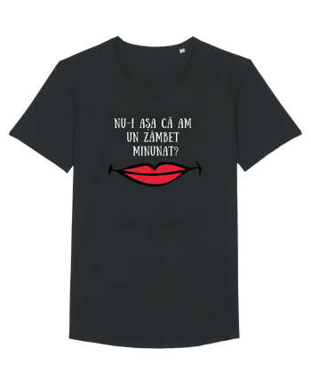 TRICOU - ZÂMBET MINUNAT Black