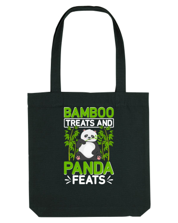 Bamboo treats and panda feats Black