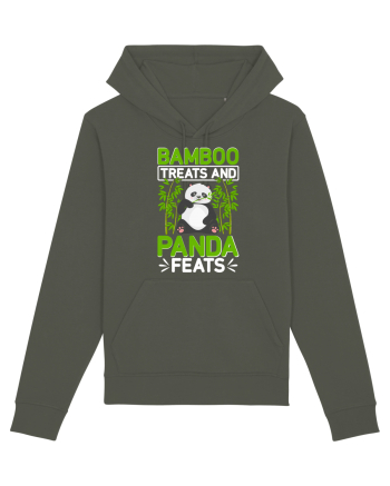 Bamboo treats and panda feats Khaki