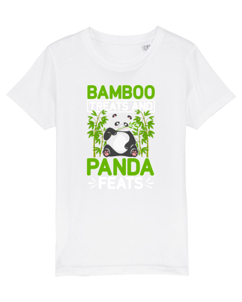 Bamboo treats and panda feats White