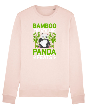 Bamboo treats and panda feats Candy Pink