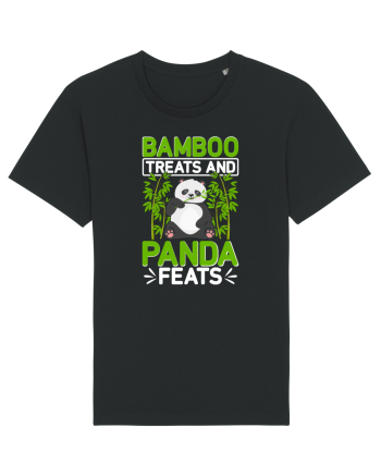 Bamboo treats and panda feats Black