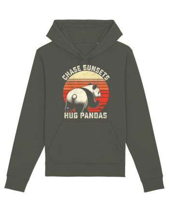 Chase Sunsets, Hug Pandas Khaki