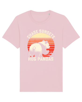 Chase Sunsets, Hug Pandas Cotton Pink