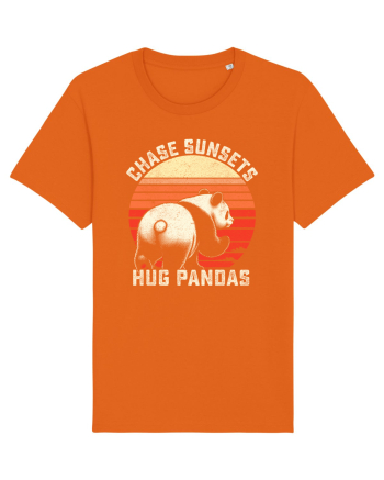 Chase Sunsets, Hug Pandas Bright Orange