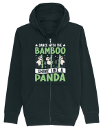 Dance with the Bamboo Shine Like a Panda Hanorac cu fermoar Unisex Connector