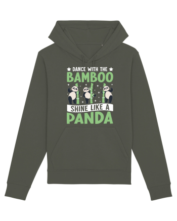 Dance with the Bamboo Shine Like a Panda Khaki