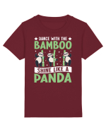 Dance with the Bamboo Shine Like a Panda Tricou mânecă scurtă  Copii Mini Creator