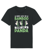 Dance with the Bamboo Shine Like a Panda Tricou mânecă scurtă Unisex Rocker