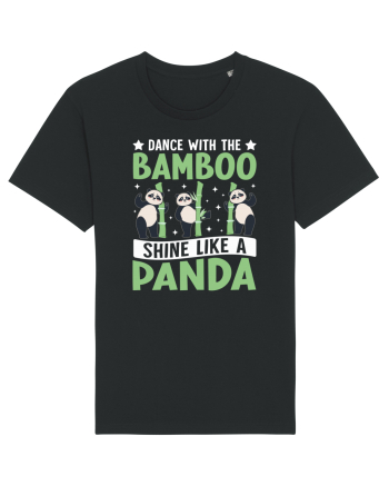 Dance with the Bamboo Shine Like a Panda Black