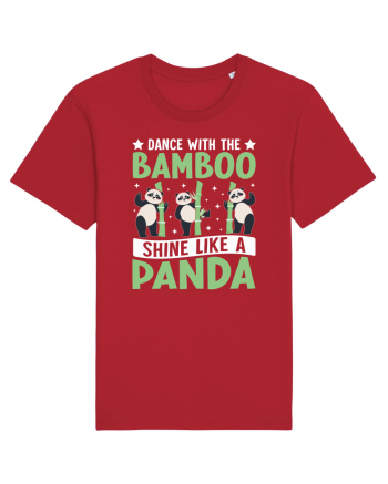 Dance with the Bamboo Shine Like a Panda Red