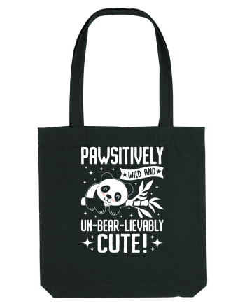 Pawsitively wild and un-bear-lievably cute! Black