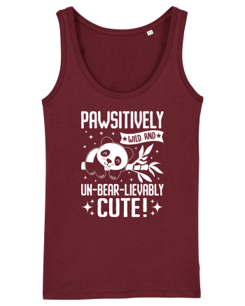 Pawsitively wild and un-bear-lievably cute! Burgundy